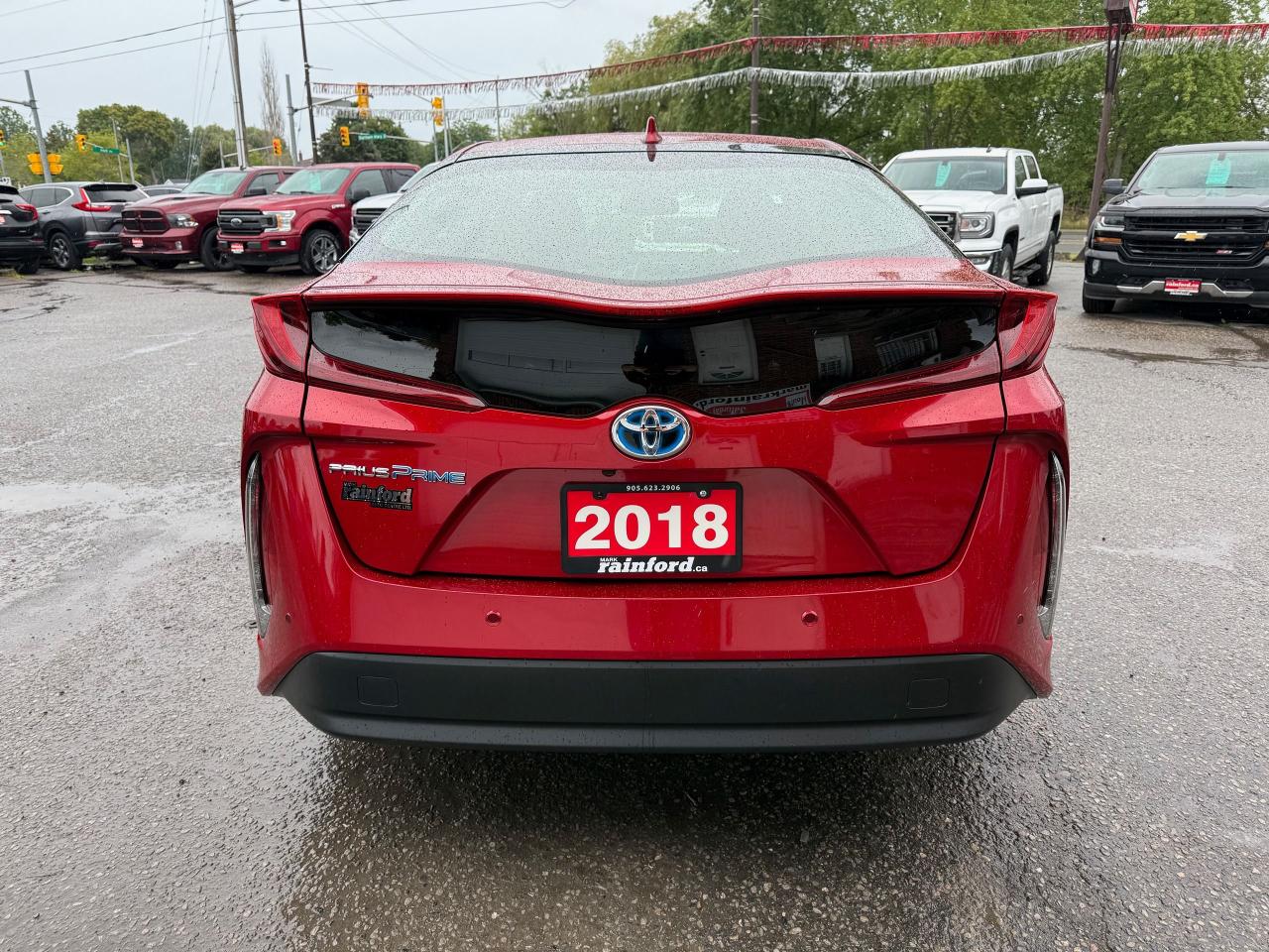 2018 Toyota Prius Prime Upgrade Plug-in Hybrid 1.8 4cyl Nav Htd Lthr Photo2