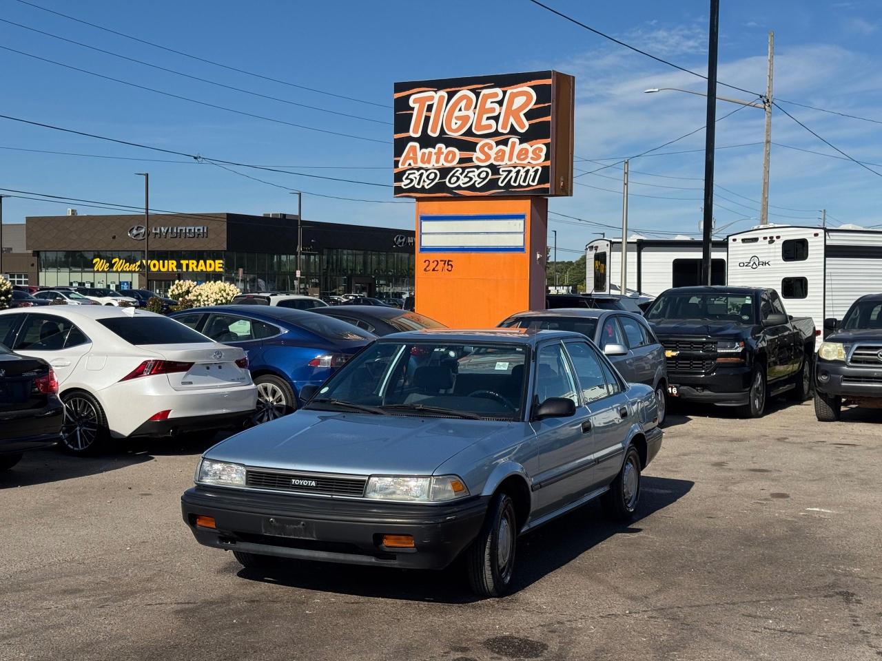 1990 Toyota Corolla SEDAN, BC CAR, 4 CYL, ONLY 183KMS, CERTIFIED