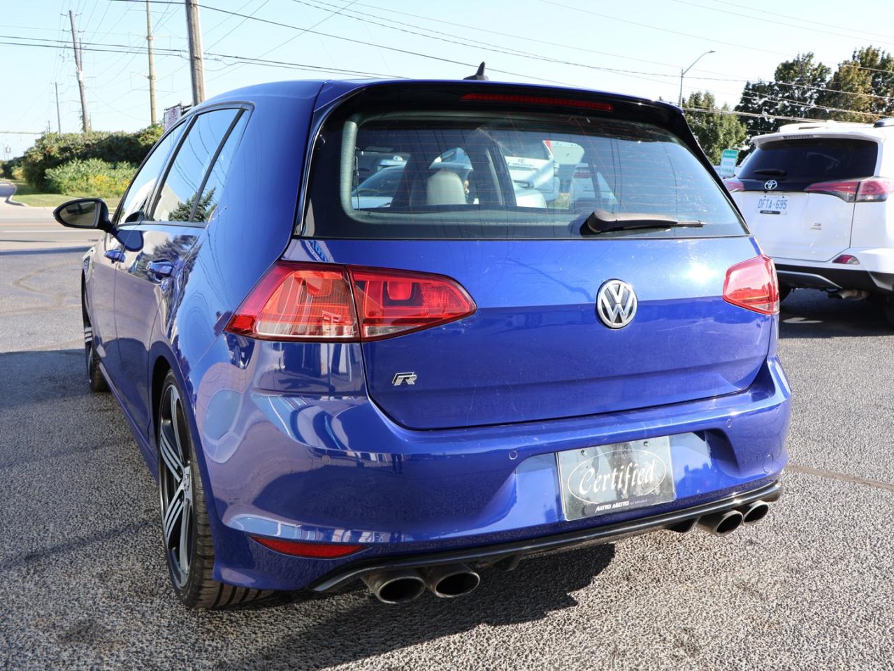 2016 Volkswagen Golf R 2.0L DSG AWD CERTIFIED *1 OWNER*ACCIDENT FREE* CAMERA NAV BLUETOOTH LEATHER HEATED SEATS CRUISE ALLOYS  NAV Photo4
