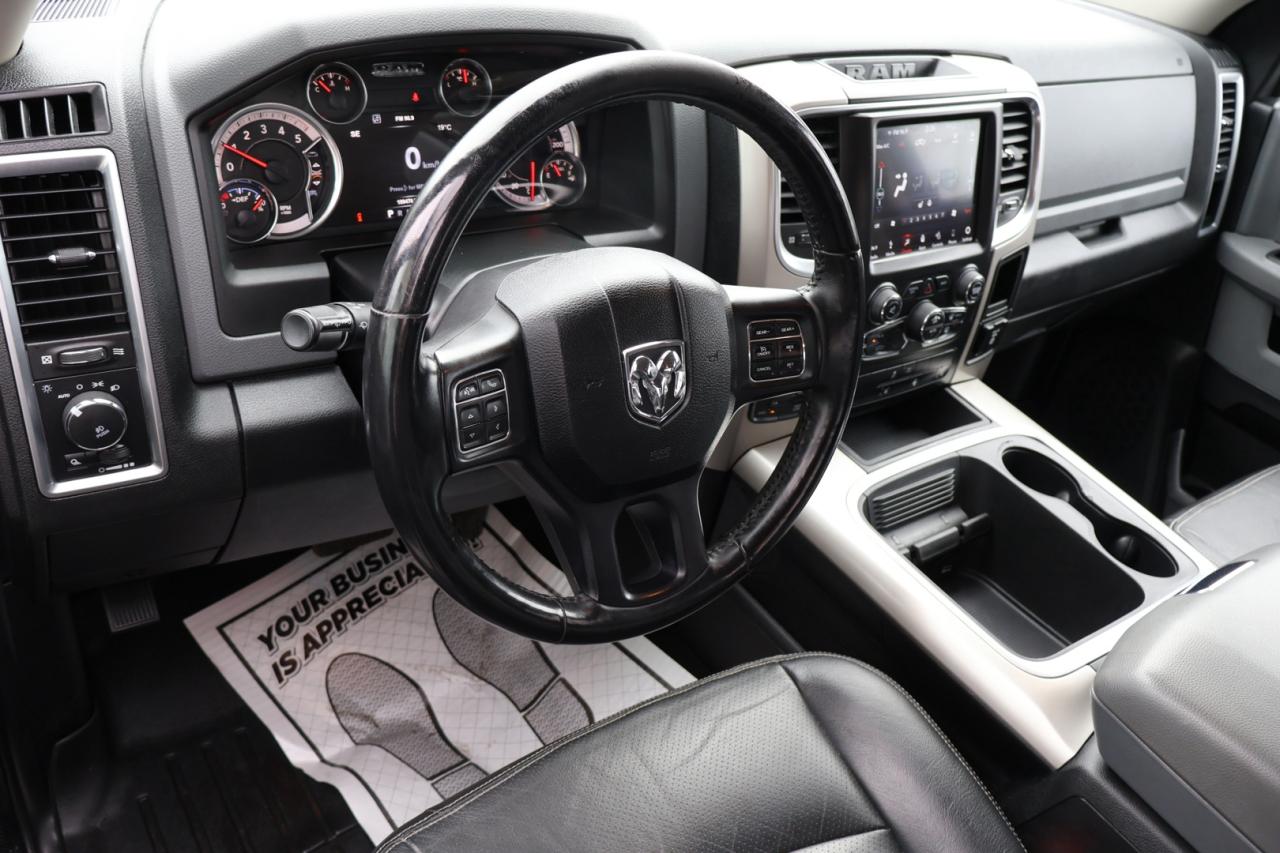 2018 RAM 1500 SLT-BIG HORN CREW 4WD CERTIFIED *DODGE MAINTAIN* CAMERA BLUETOOTH LEATHER HEATED SEATS CRUISE ALLOYS - Photo #9