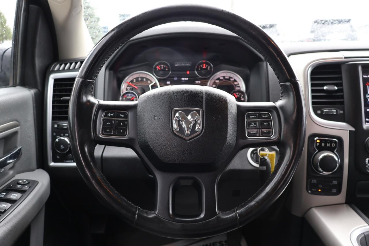 2018 RAM 1500 SLT-BIG HORN CREW 4WD CERTIFIED *DODGE MAINTAIN* CAMERA BLUETOOTH LEATHER HEATED SEATS CRUISE ALLOYS - Photo #10