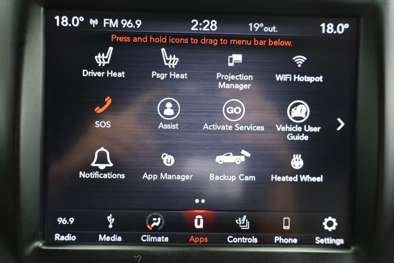2018 RAM 1500 SLT-BIG HORN CREW 4WD CERTIFIED *DODGE MAINTAIN* CAMERA BLUETOOTH LEATHER HEATED SEATS CRUISE ALLOYS - Photo #22