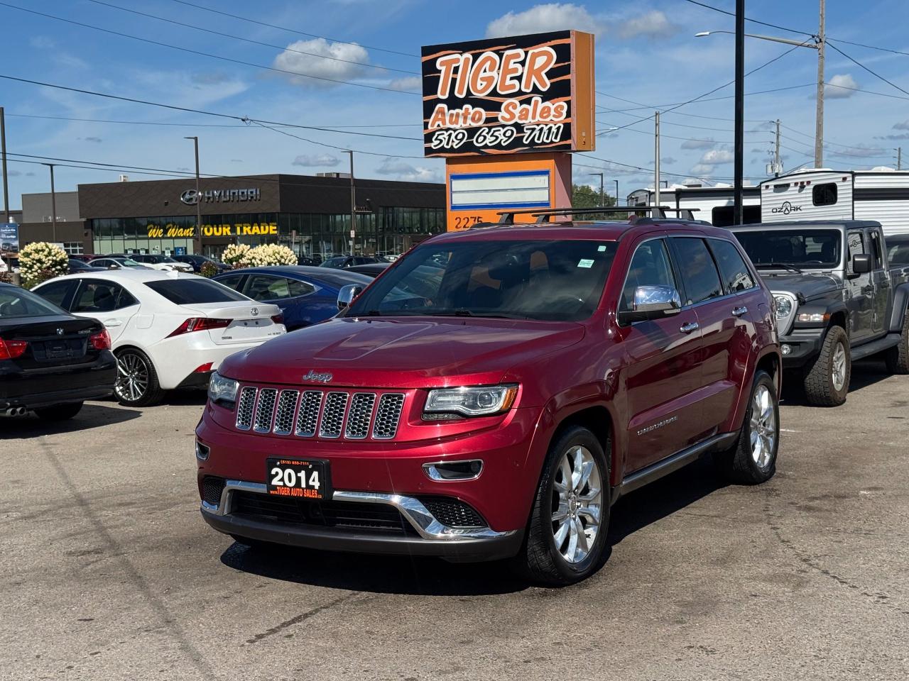 2014 Jeep Grand Cherokee Summit, DIESEL, NO ACCIDENTS, WELL SERVICED, CERT