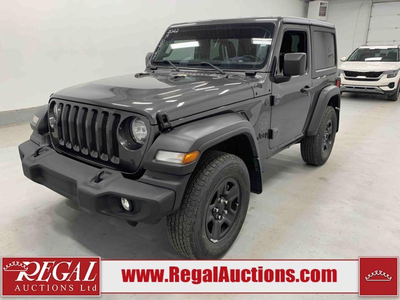 Used 2022 Jeep Wrangler SPORT for sale in Calgary, AB