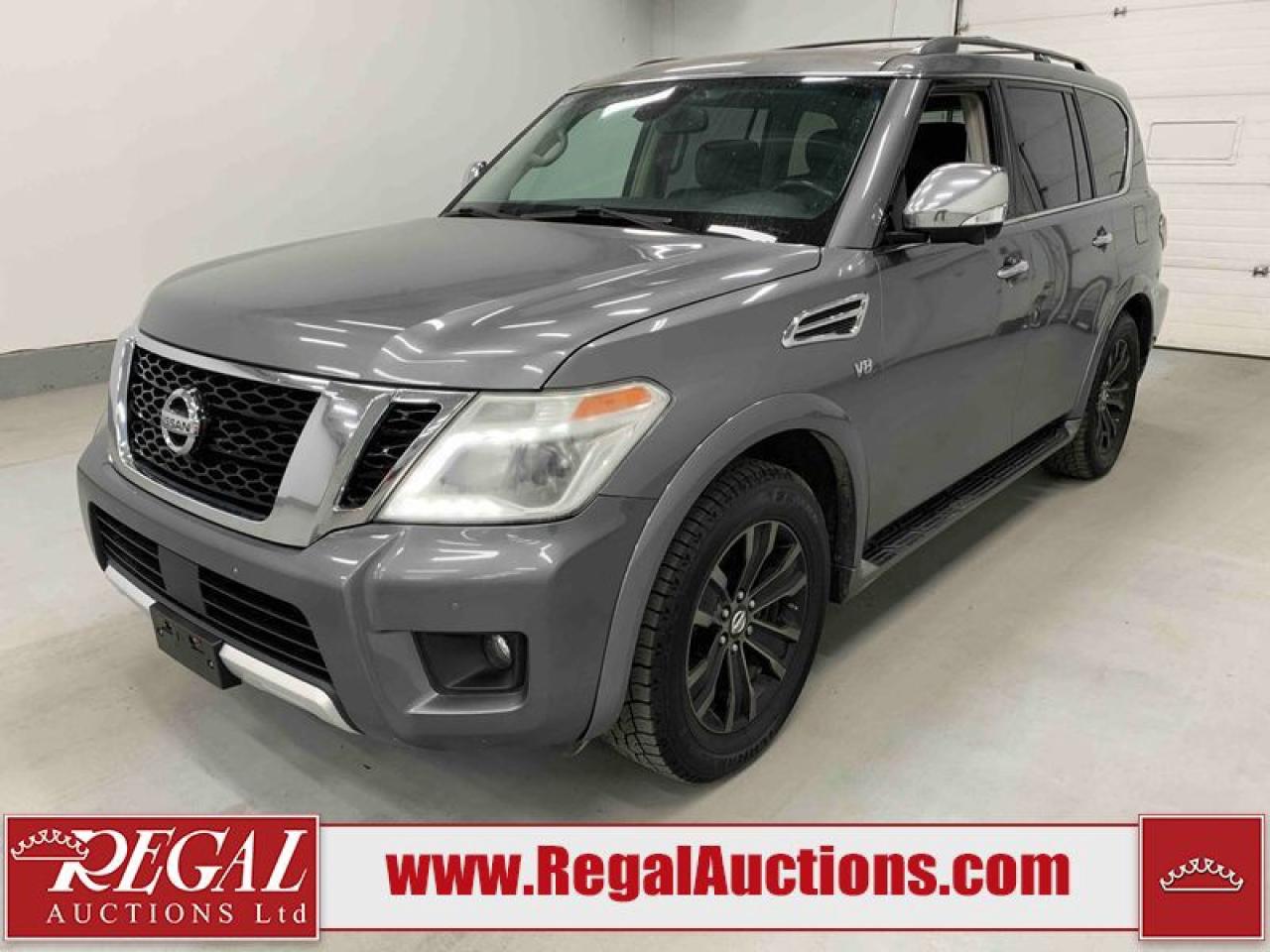 Used 2017 Nissan Armada Platinum for sale in Calgary, AB