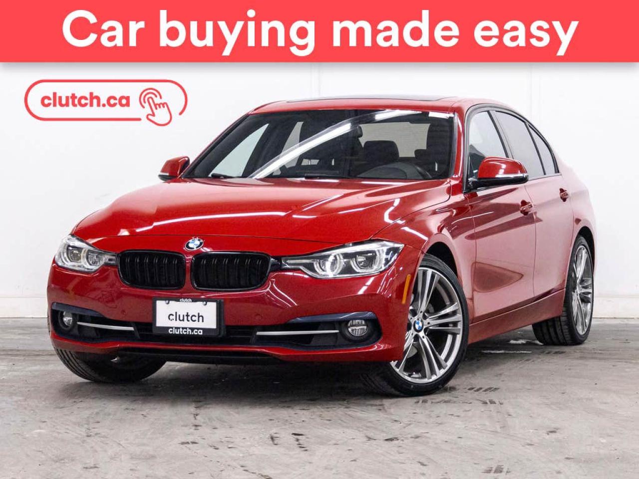 Used 2017 BMW 3 Series 330i xDrive AWD w/ Front Heated Seats, Rearview Cam, Power Moonroof for sale in Toronto, ON