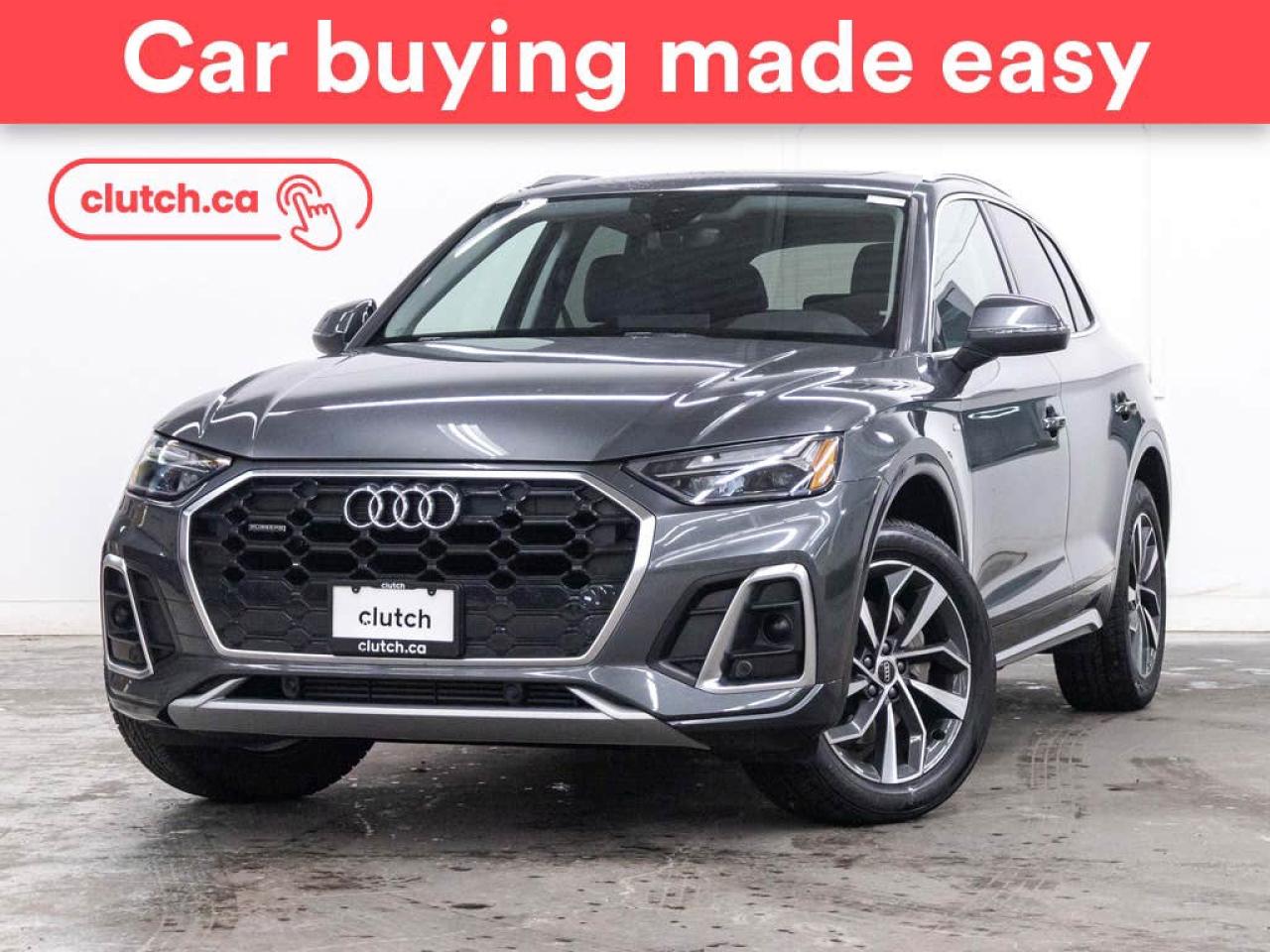Used 2023 Audi Q5 45 Progressiv AWD w/ Apple CarPlay & Android Auto, Nav, Panoramic Moonroof for sale in Toronto, ON