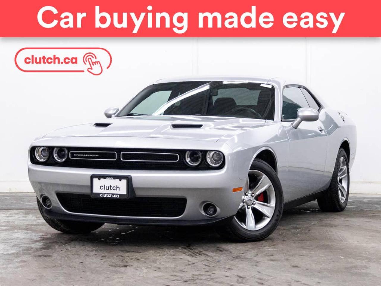 Used 2021 Dodge Challenger SXT w/ Apple CarPlay & Android Auto, Heated Front Seats, Heated Steering Wheel for sale in Toronto, ON