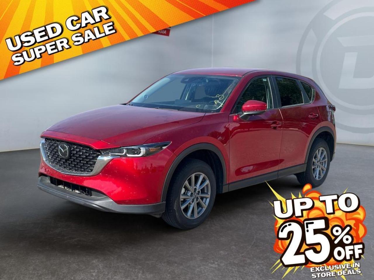 Used 2024 Mazda CX-5 GS w/o CD AWD - Heated Seats & Steering Wheel - Power Liftgate - Adaptive Cruise - Blind Spot Monitoring - LED Lights - Nav for sale in Lethbridge, AB