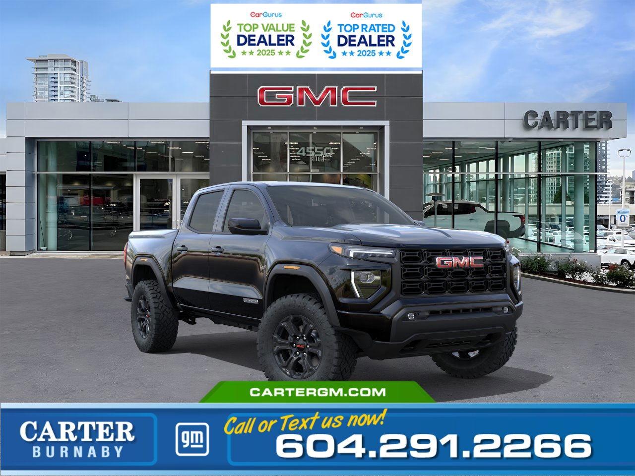 New 2025 GMC Canyon ELEVATION FWD | TURBOMAX ENG/PROGRADE TRAILERING for sale in Burnaby, BC