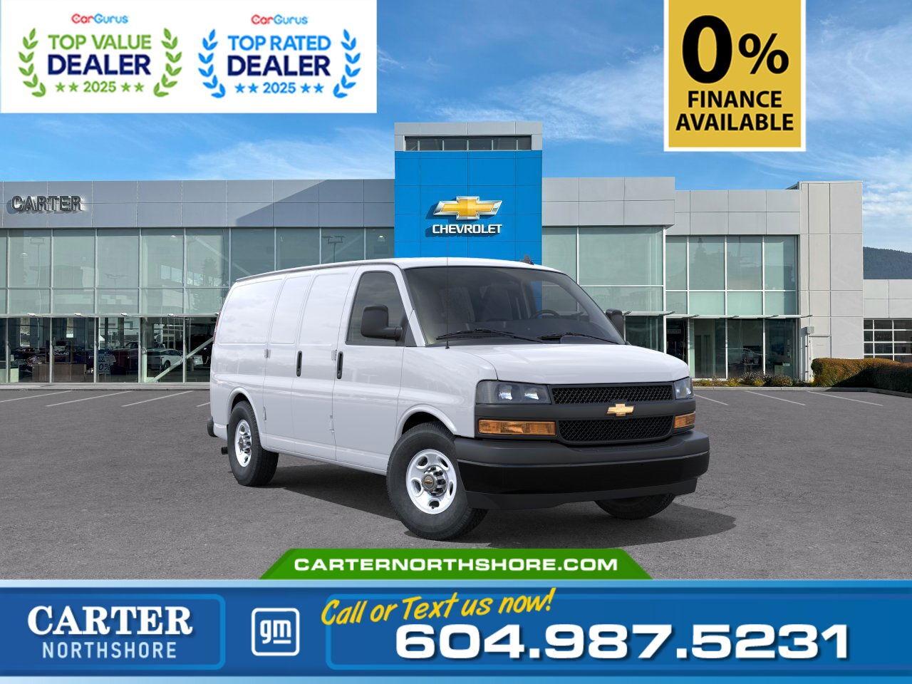 New 2025 Chevrolet Express Steel Wheels/Keyless Entry/Cruise Ctrl for sale in North Vancouver, BC