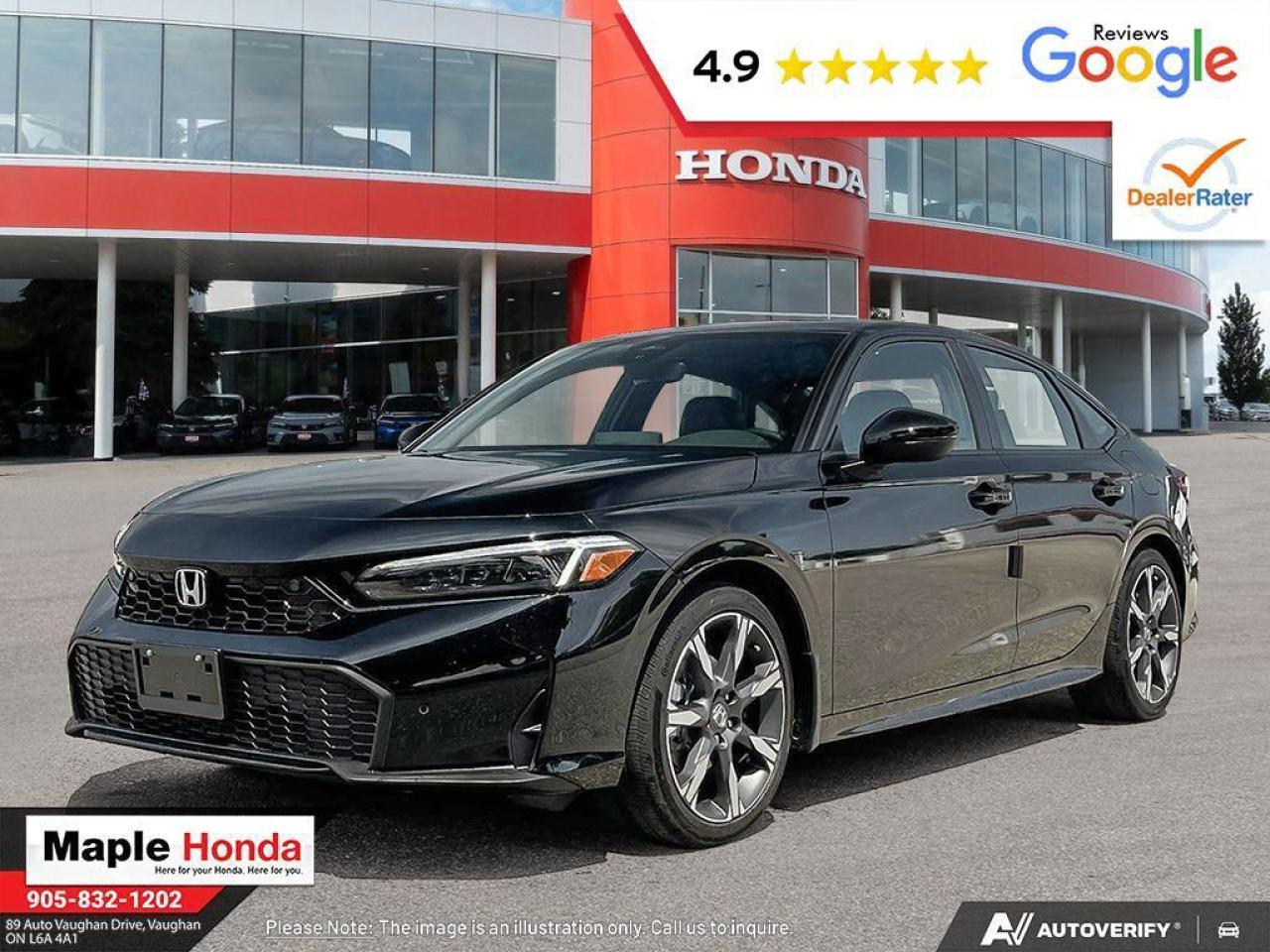 New 2026 Honda Civic Hybrid CIVIC 4D SPT TOUR HY for sale in Vaughan, ON