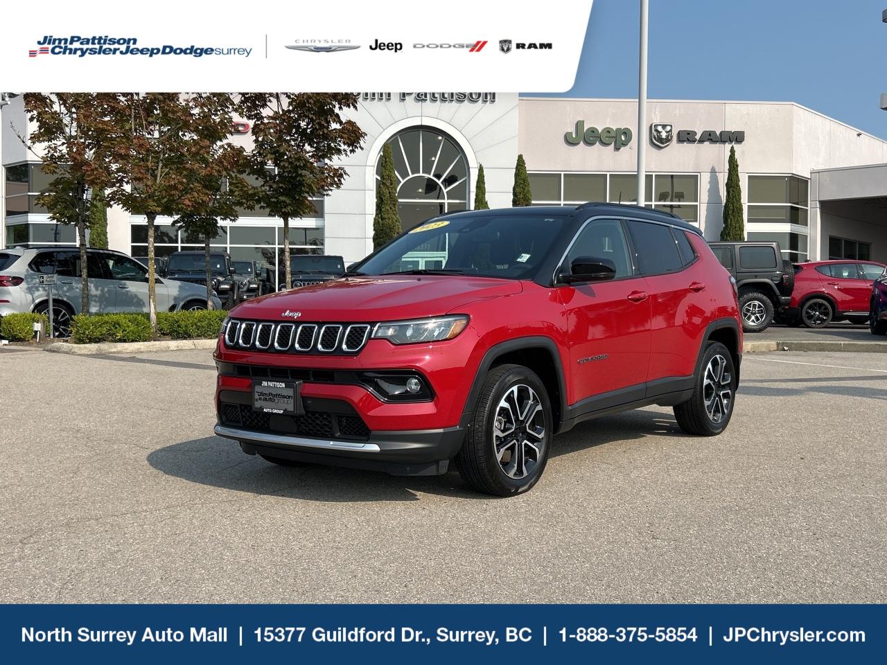 Used 2023 Jeep Compass | 4X4 | Sun & Sound Pkg for sale in Surrey, BC