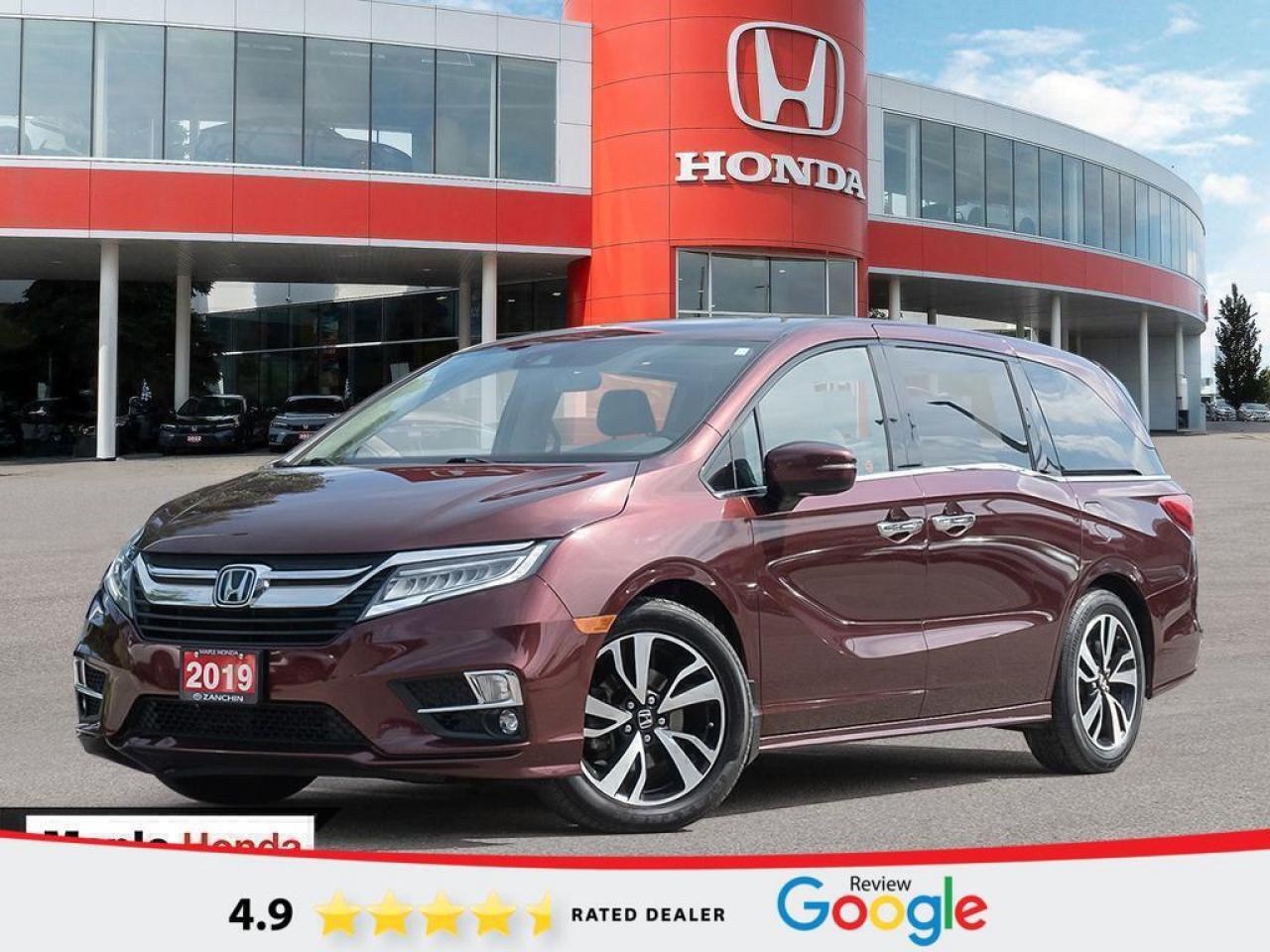 Used 2019 Honda Odyssey Leather Seats| Navigation| DVD| Auto Start| Honda for sale in Vaughan, ON