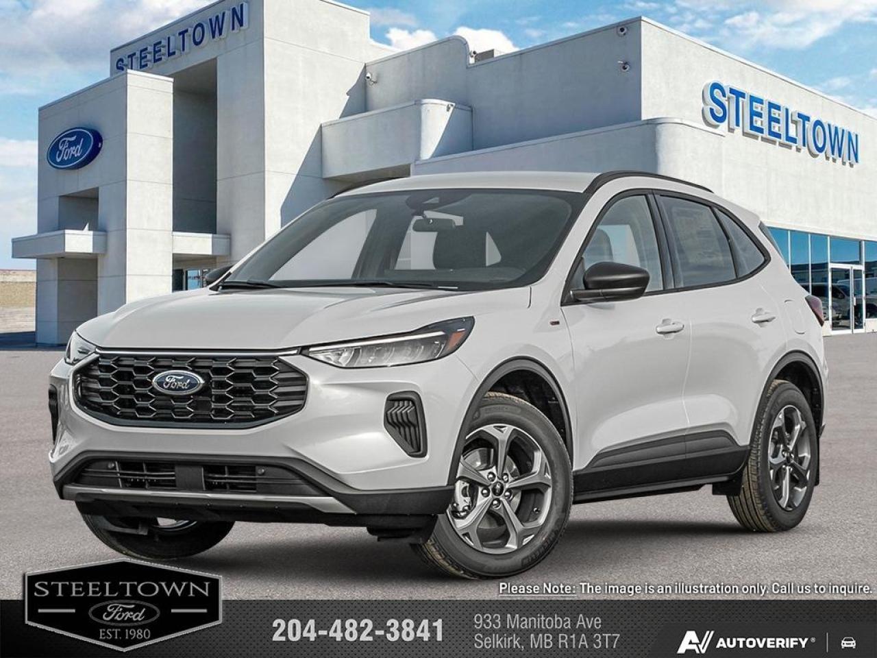 New 2025 Ford Escape ST-Line  - Aluminum Wheels -  Apple CarPlay for sale in Selkirk, MB