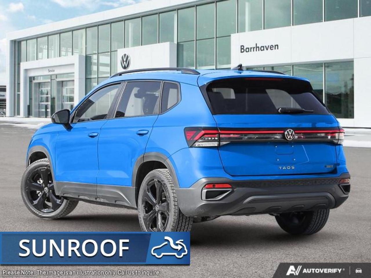 2026 Volkswagen Taos Comfortline Black Edition Photo3