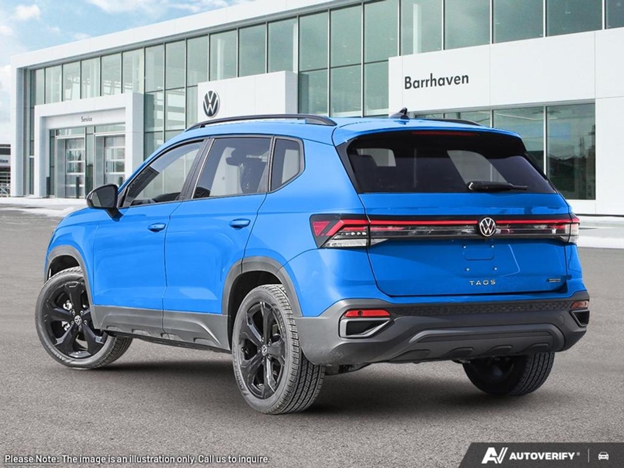 2026 Volkswagen Taos Comfortline Black Edition Photo3