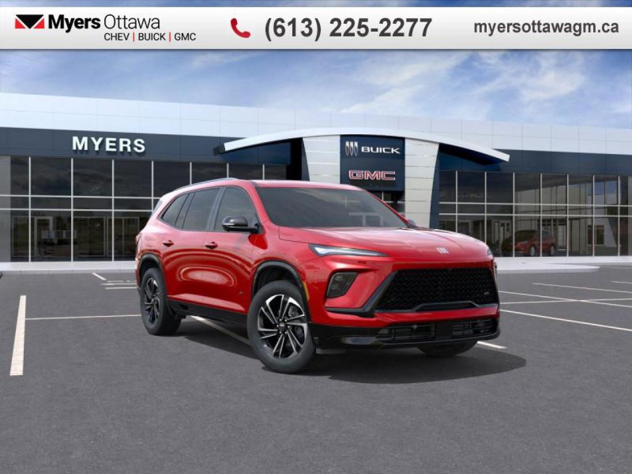 New 2026 Buick Enclave Sport Touring  ENCLAVE , SPORT TOURING, AWD, CHERRY RED for sale in Ottawa, ON