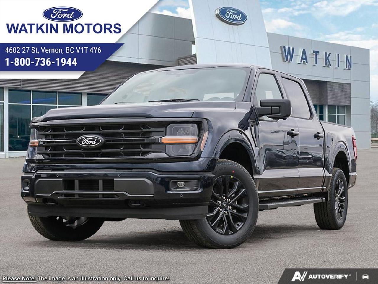New 2025 Ford F-150 XLT for sale in Vernon, BC