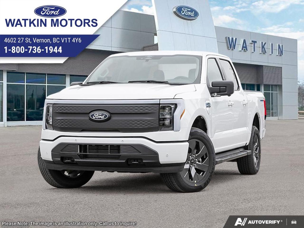 New 2025 Ford F-150 Lightning Flash for sale in Vernon, BC