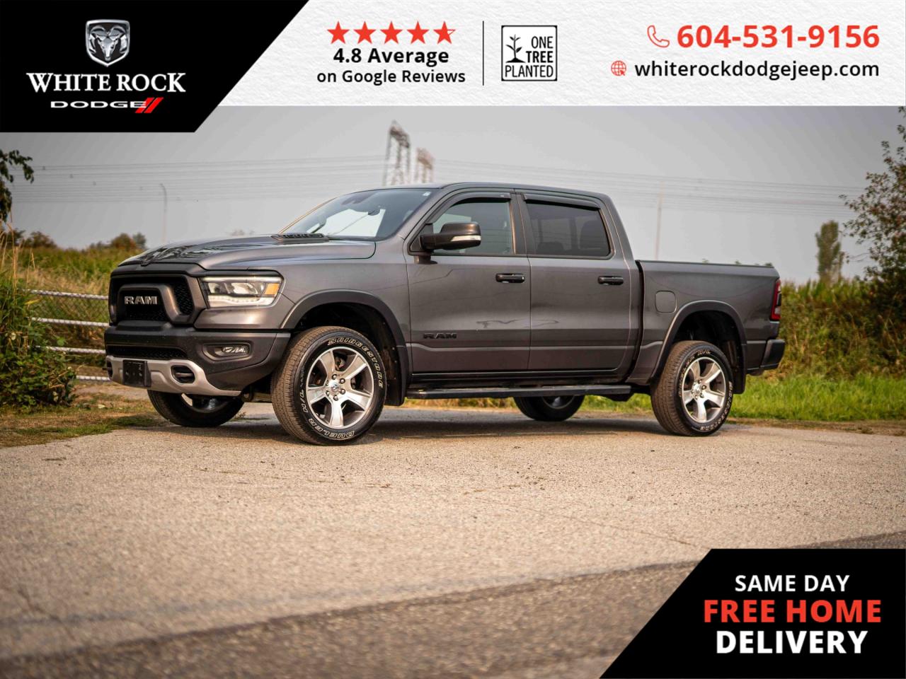 Used 2022 RAM 1500 Rebel for sale in Surrey, BC