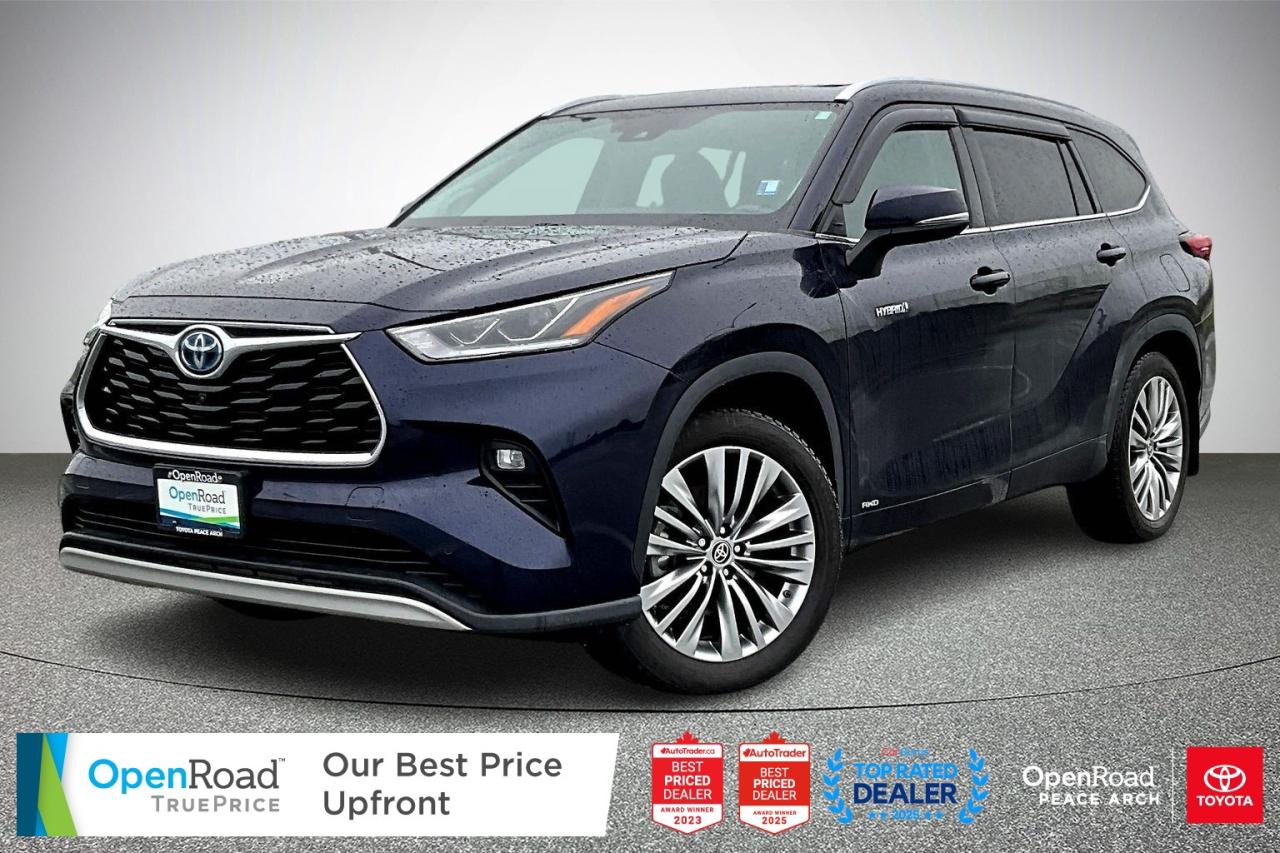 Used 2021 Toyota Highlander HYBRID Limited AWD for sale in Surrey, BC