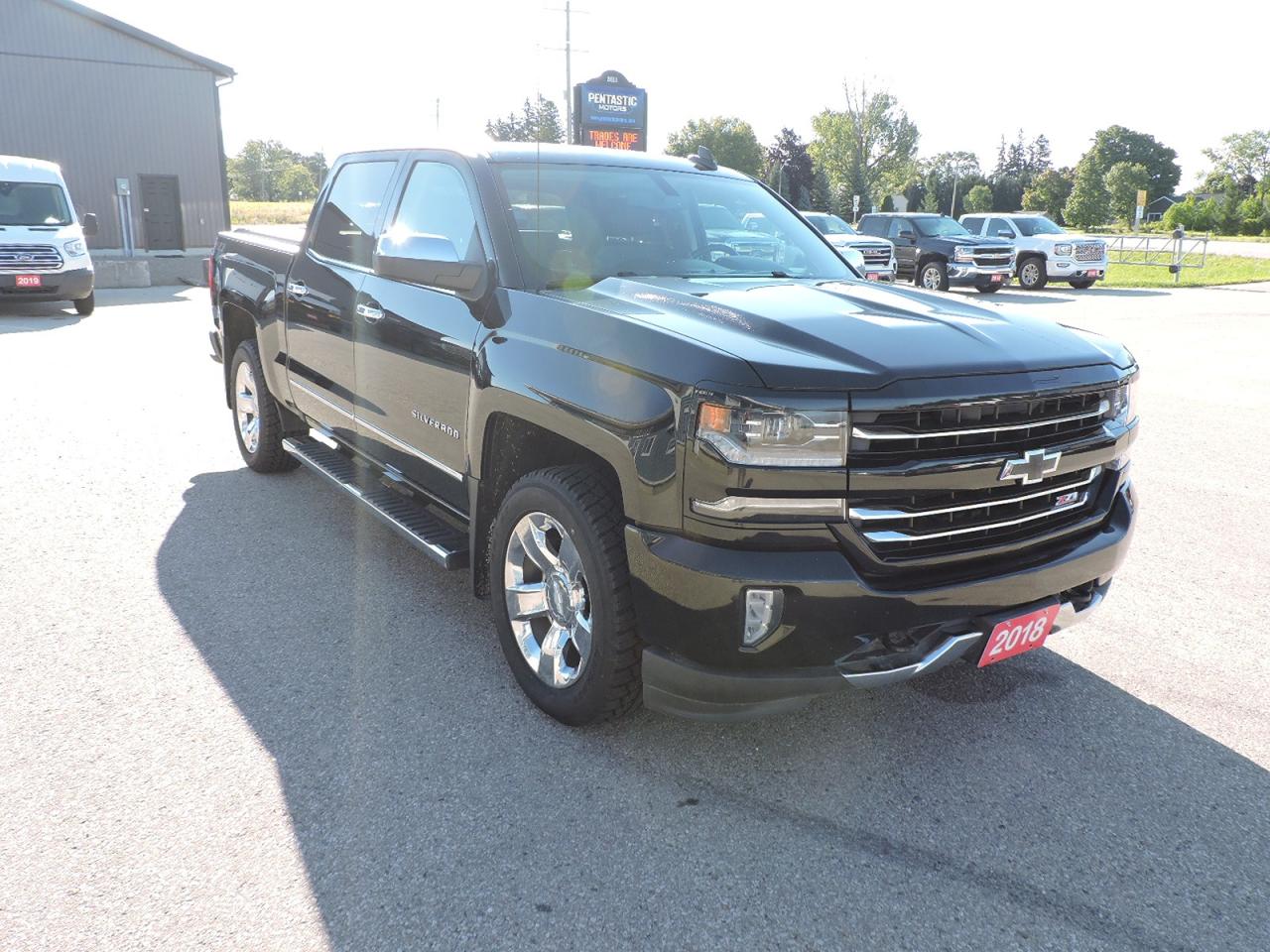 2018 Chevrolet Silverado 1500 LTZ 5.3L 4X4 New Tires 6 Seater Only 158000 KMS