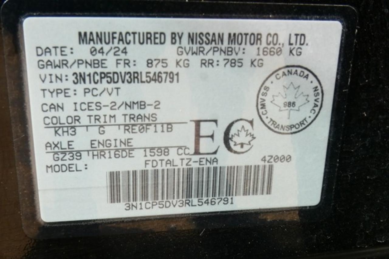 2024 Nissan Kicks SR w/Htd Leather, BUC - Photo #20