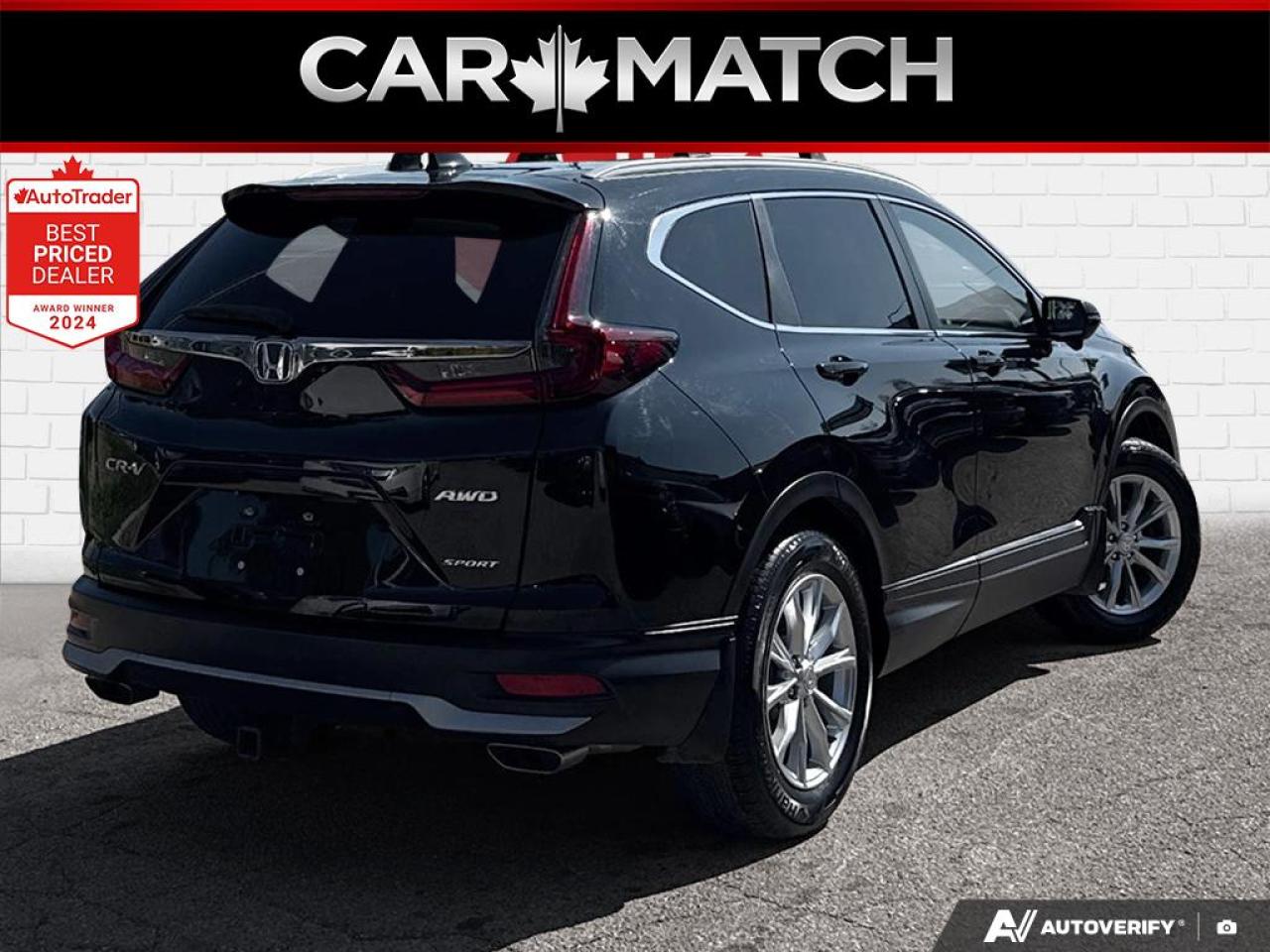 2021 Honda CR-V SPORT / ROOF / LEATHER TRIM / AWD / HTD SEATS - Photo #4
