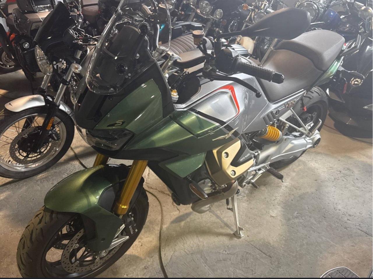 Used 2024 Moto Guzzi V100 Mandello S S Heated Grips and Loads of Fun! for sale in Kemptville, ON