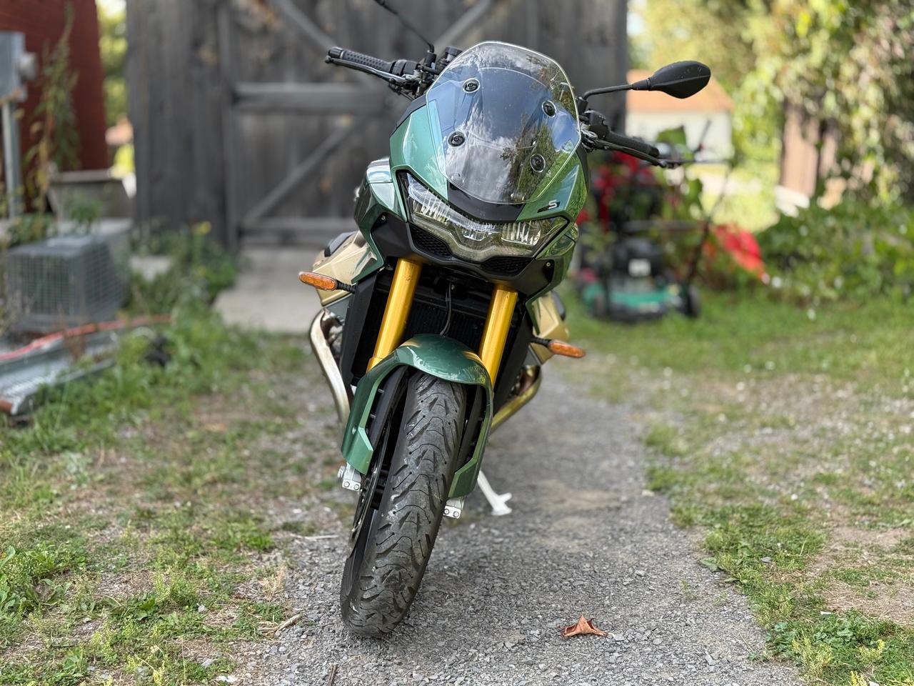 2024 Moto Guzzi V100 Mandello S Heated Grips and Loads of Fun! Photo