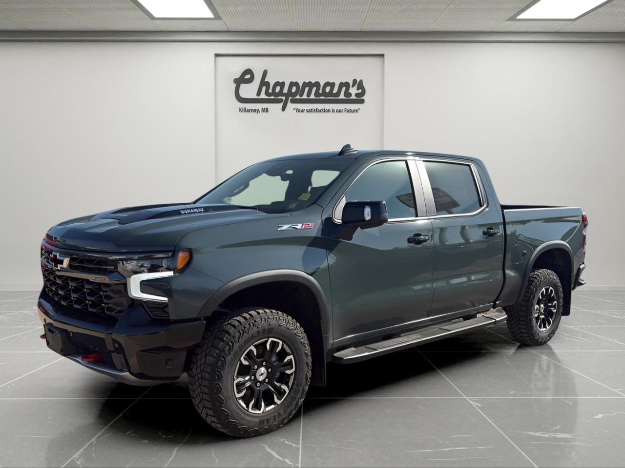 New 2026 Chevrolet Silverado 1500 ZR2 Heated/Ventilated Front Seats, Heated Steering Wheel, HD Surround Vision for sale in Killarney, MB