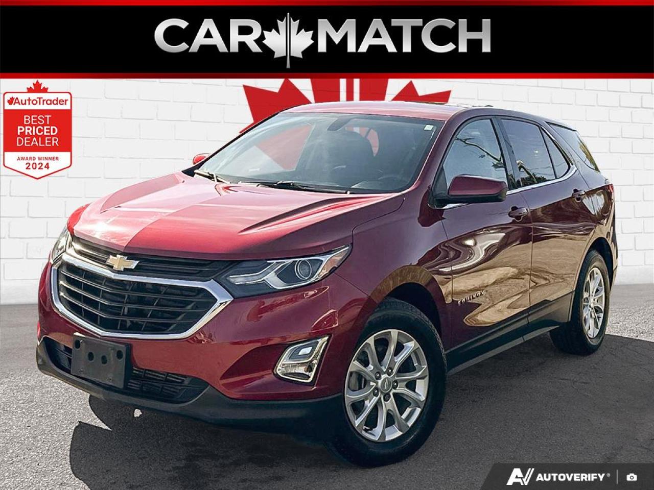 Used 2018 Chevrolet Equinox LT / HEATED SEATS / REAR CAM / POWER SEAT / AUTO for sale in Cambridge, ON