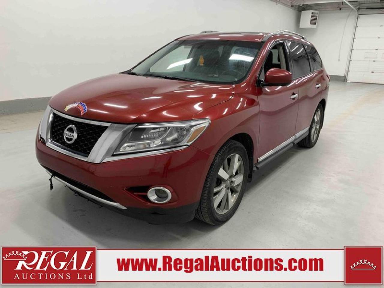 Used 2015 Nissan Pathfinder Platinum for sale in Calgary, AB