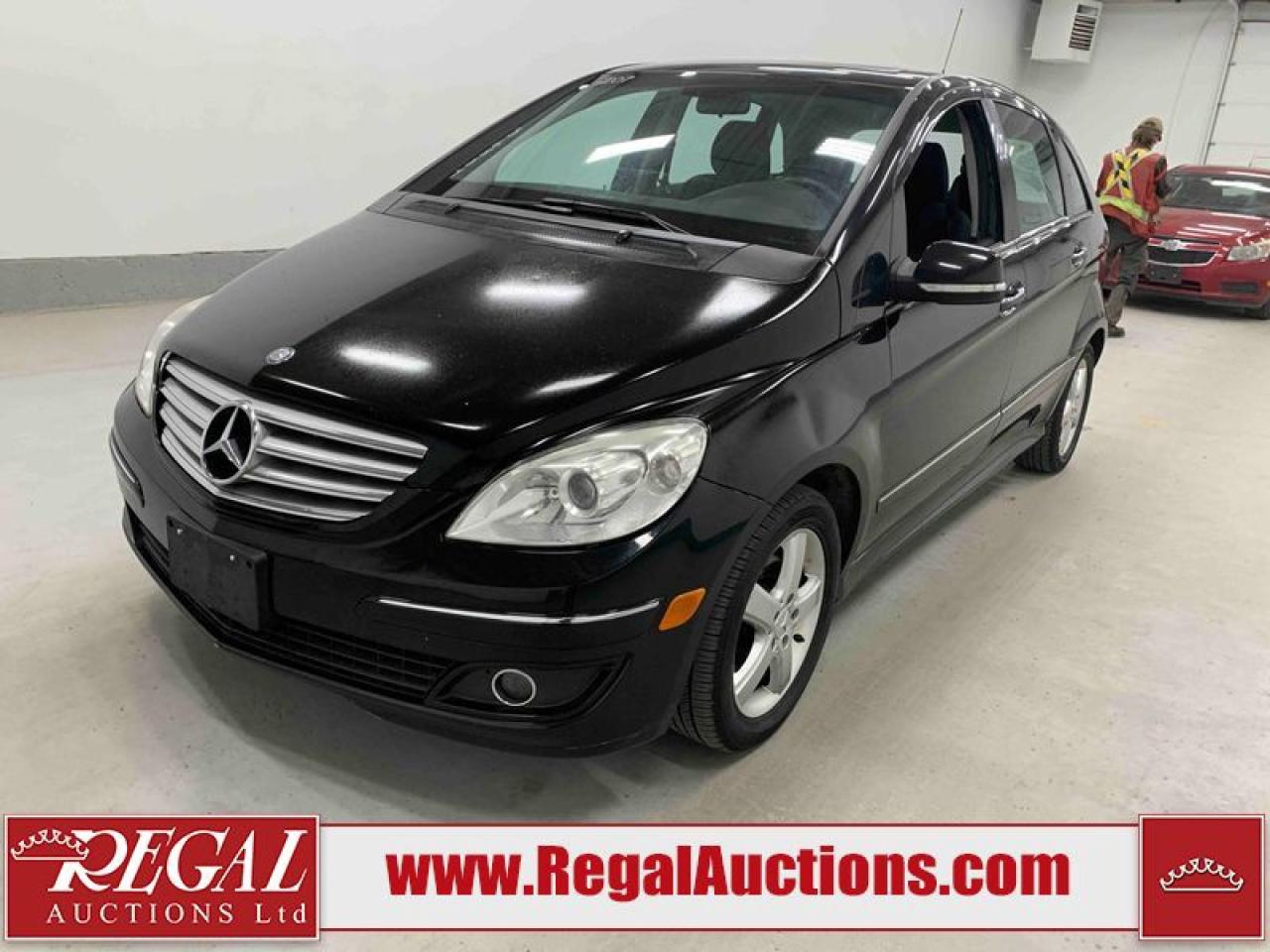 Used 2007 Mercedes-Benz B-Class B200 for sale in Calgary, AB