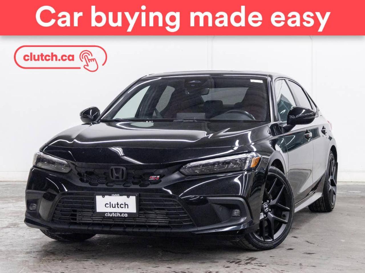 Used 2023 Honda Civic Si w/Apple CarPlay & Android Auto, Heated Front Seats, Backup Cam for sale in Toronto, ON