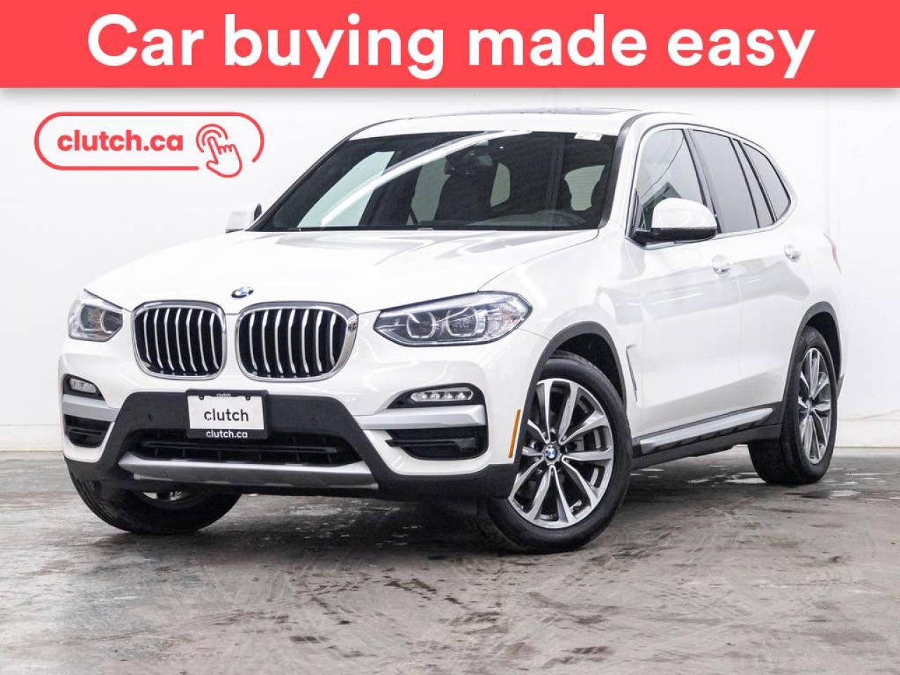 Used 2018 BMW X3 xDrive30i AWD w/ Front Heated Seats, Power Moonroof, Rearview Cam for sale in Toronto, ON