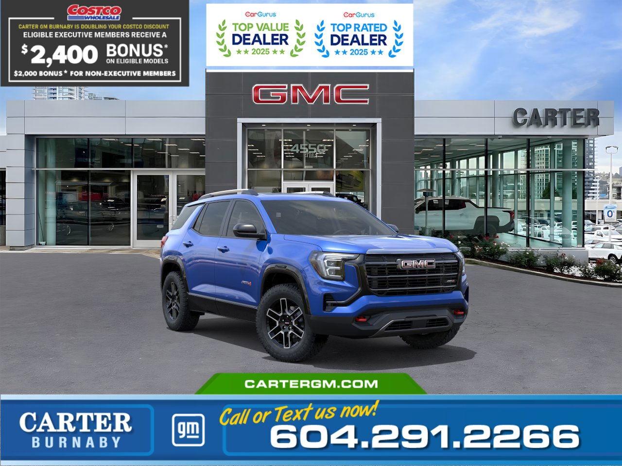 New 2026 GMC Terrain AT4 AWD | Double Costco Bonus: Up to $2,400! for sale in Burnaby, BC