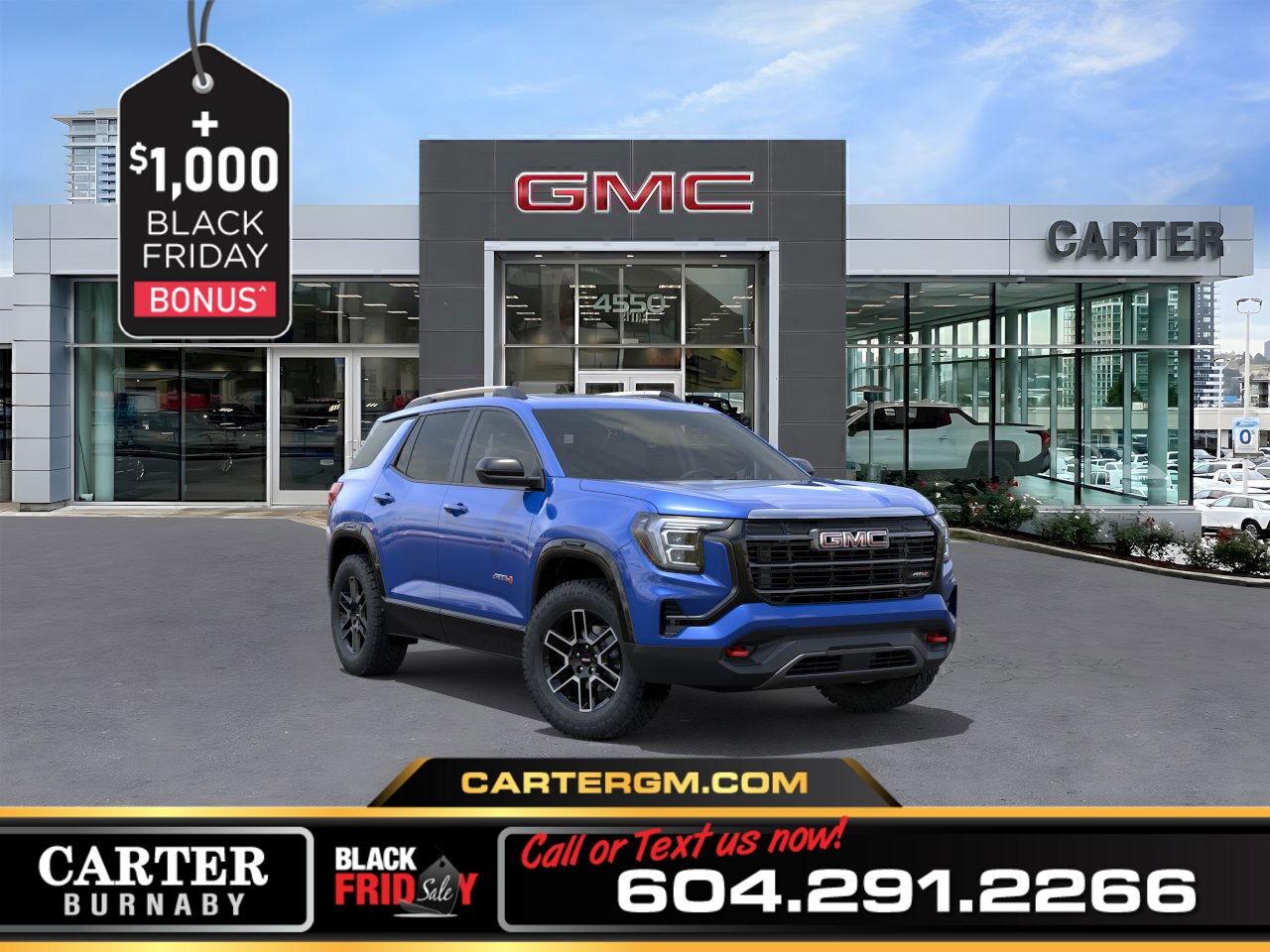 New 2026 GMC Terrain AT4 AWD | 1.5L ENGINE/TRAILERING PKG/11