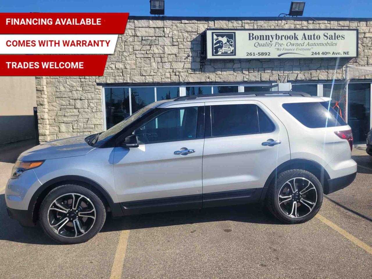 Used 2014 Ford Explorer 4WD 4dr Sport/LEATHER/CAR STARTER/SUNROOF for sale in Calgary, AB