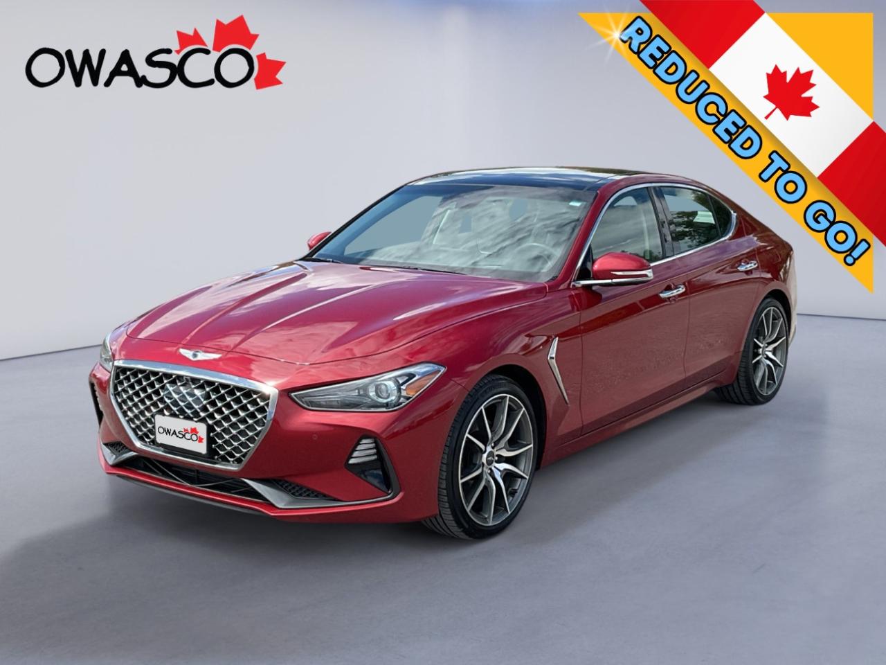 Used 2020 Genesis G70 2.0T Nice ride! Great Value! Fantastic Handling! for sale in Whitby, ON