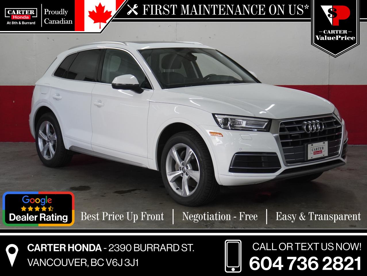 Used 2018 Audi Q5 2018 Q5 PROGRESSIVE Nicest in Canada? low kms for sale in Vancouver, BC