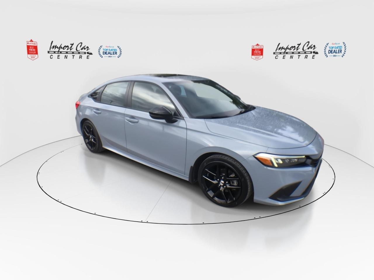 2022 Honda Civic Sport SPORT, LIKE NEW!!  ONLY 22KKMS, ROOF, HTD.SE Photo