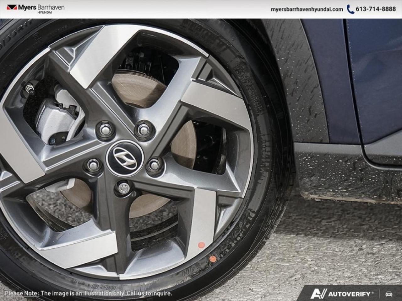 2025 Hyundai Venue Ultimate IVT w/Denim Interior  - $202 B/W Photo