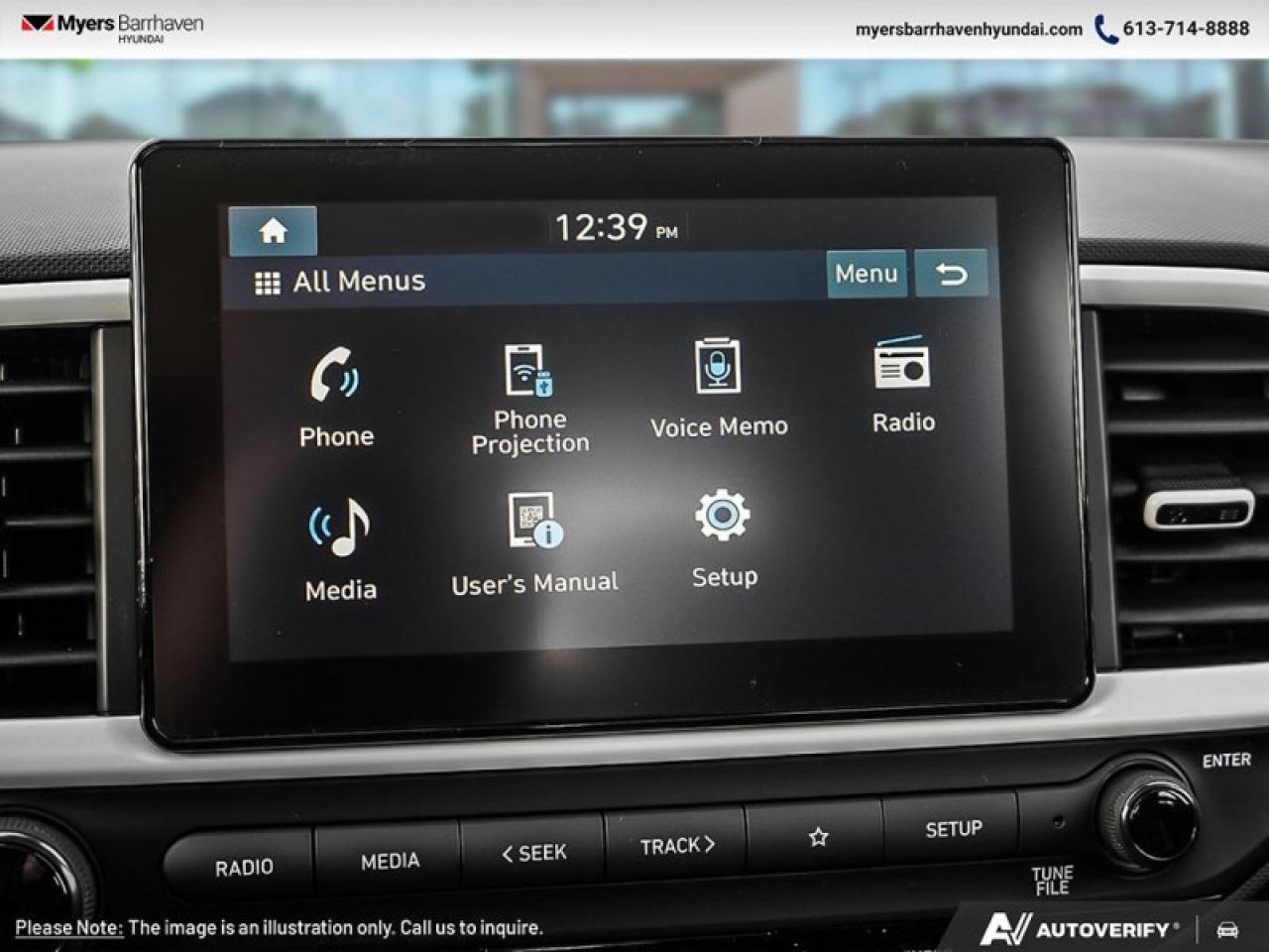 2025 Hyundai Venue Ultimate IVT w/Denim Interior  - $202 B/W Photo