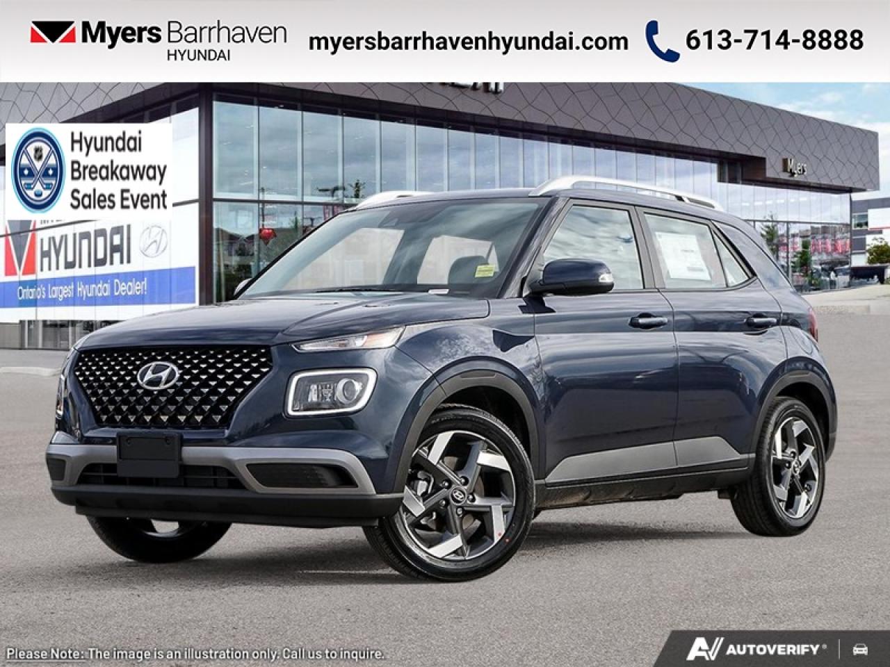 2025 Hyundai Venue Ultimate IVT w/Denim Interior  - $202 B/W Photo0