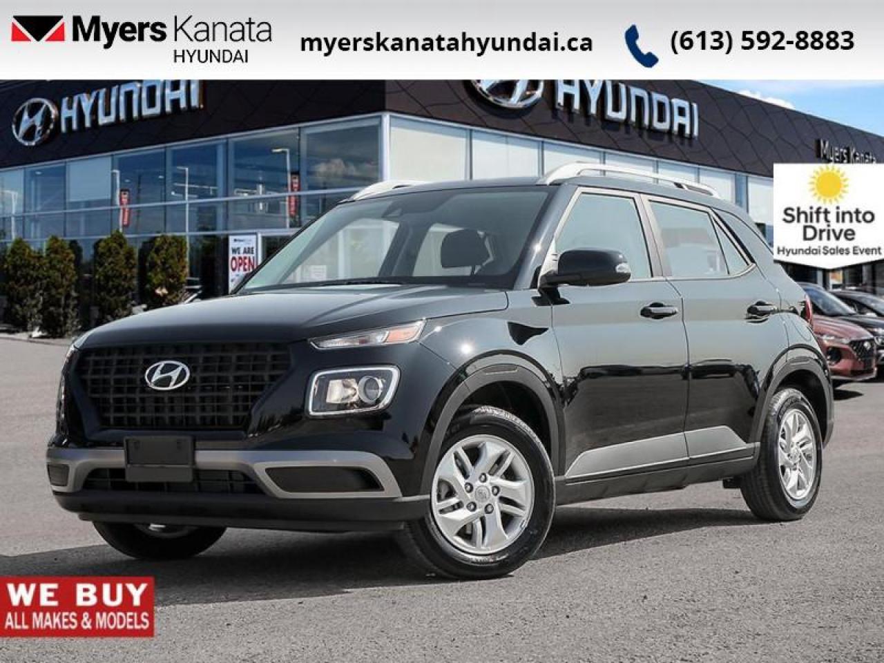 New 2025 Hyundai Venue Preferred IVT  - Heated Seats - $95.18 /Wk for sale in Kanata, ON