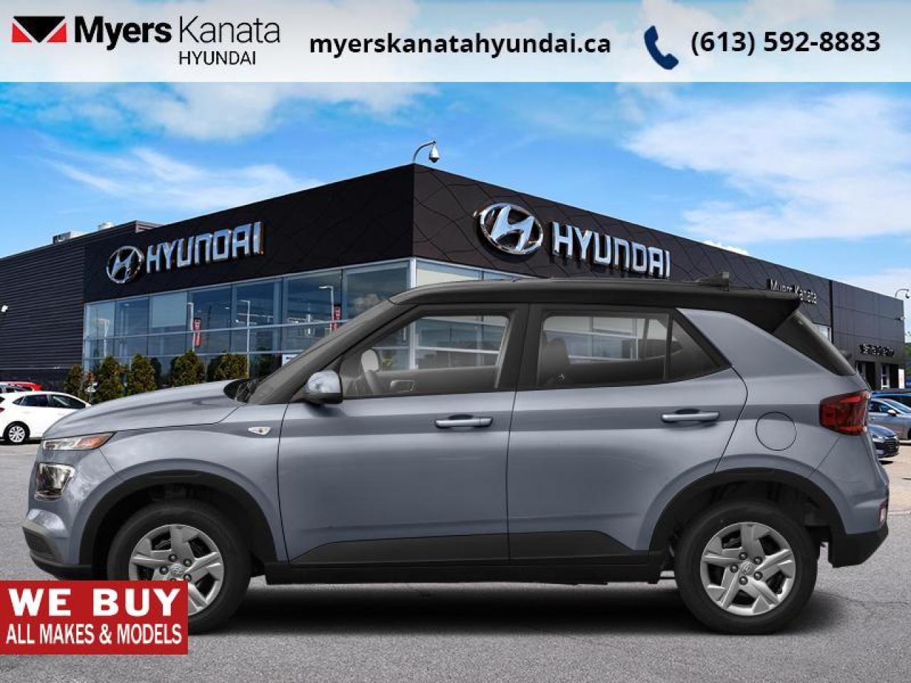 Used 2021 Hyundai Venue Trend Urban Black  - Heated Seats - $64.31 /Wk for sale in Kanata, ON