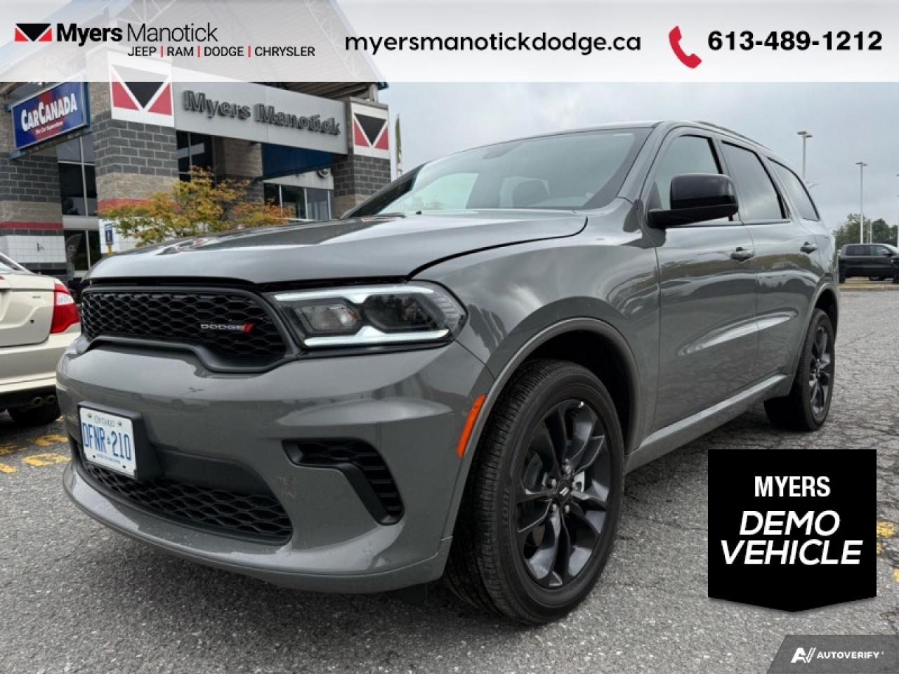 Used 2026 Dodge Durango GT  - Heated Seats -  Navigation for sale in Ottawa, ON