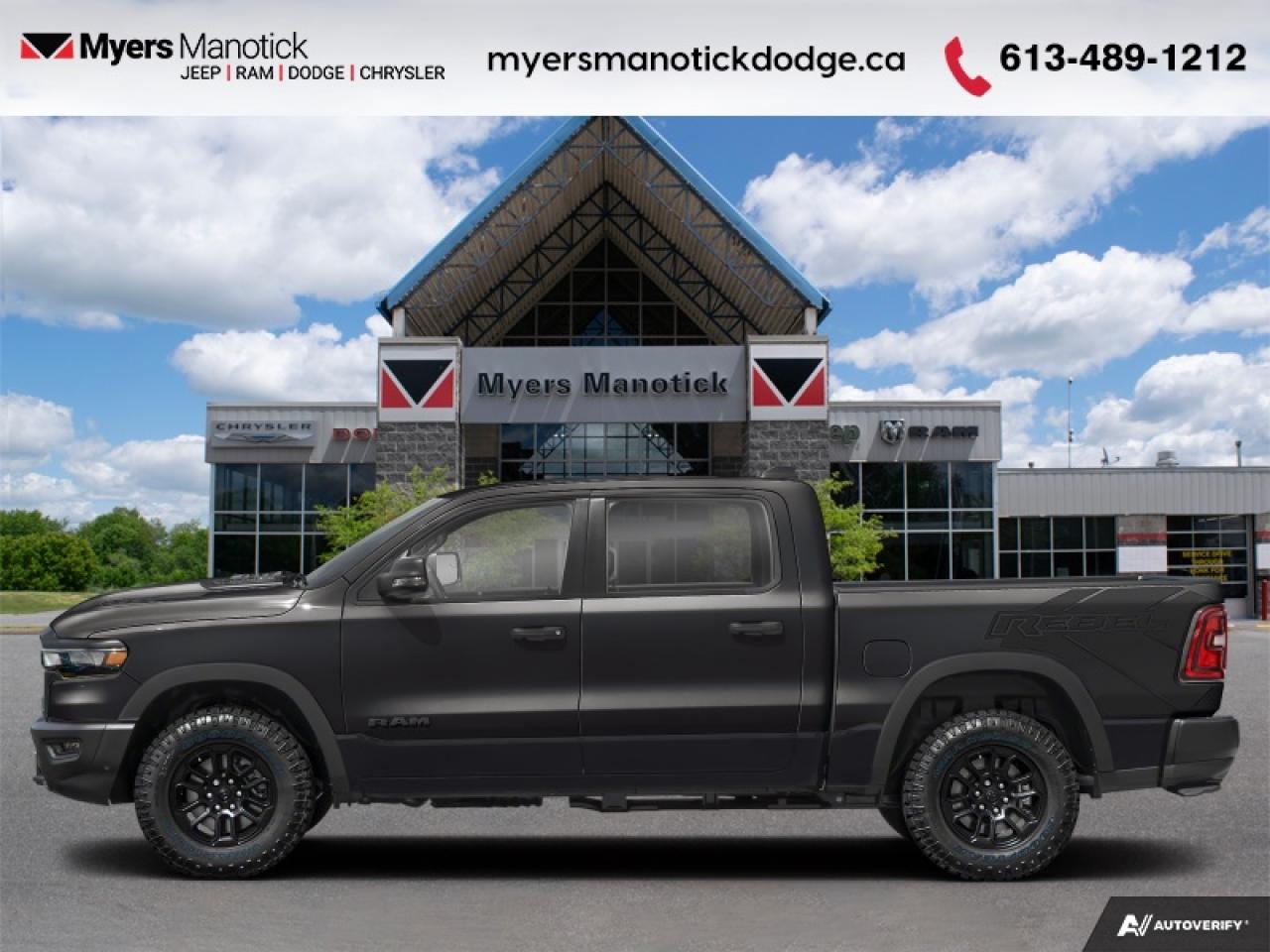 New 2026 RAM 1500 Rebel  - Leather Seats - Sunroof for sale in Ottawa, ON